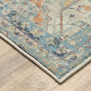 Oriental Weavers Xanadu Indoor Area Rug - Vibrant Pastel Shades With Eclectic Patterns For Modern And Classic Spaces Beige,Blue Polypropylene X047h6067230st