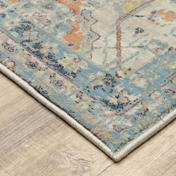 Oriental Weavers Xanadu Indoor Area Rug - Vibrant Pastel Shades With Eclectic Patterns For Modern And Classic Spaces Beige,Blue Polypropylene X047h6067230st