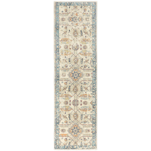 Oriental Weavers Xanadu Indoor Area Rug - Vibrant Pastel Shades With Eclectic Patterns For Modern And Classic Spaces Beige,Blue Polypropylene X047h6067230st