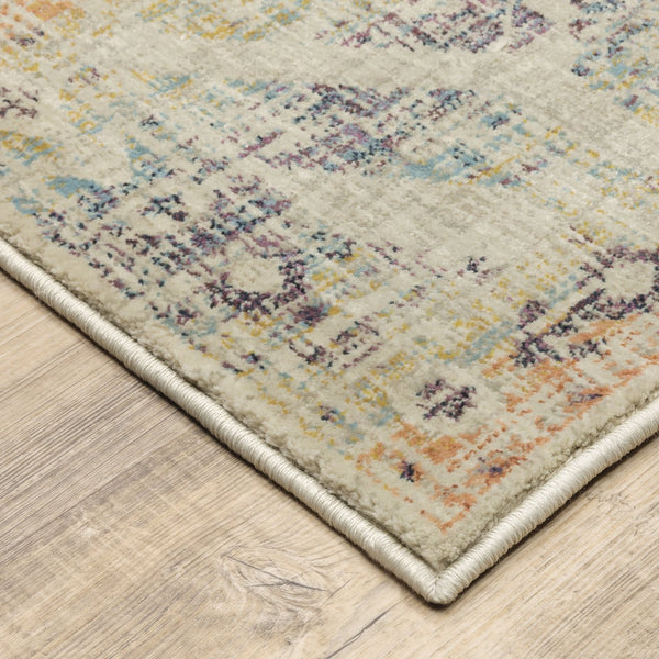 Oriental Weavers Xanadu Indoor Area Rug - Vibrant Pastel Patterns In Soft Space-dyed Polypropylene For Elegant Spaces Beige,Multi Polypropylene X561j6300390st