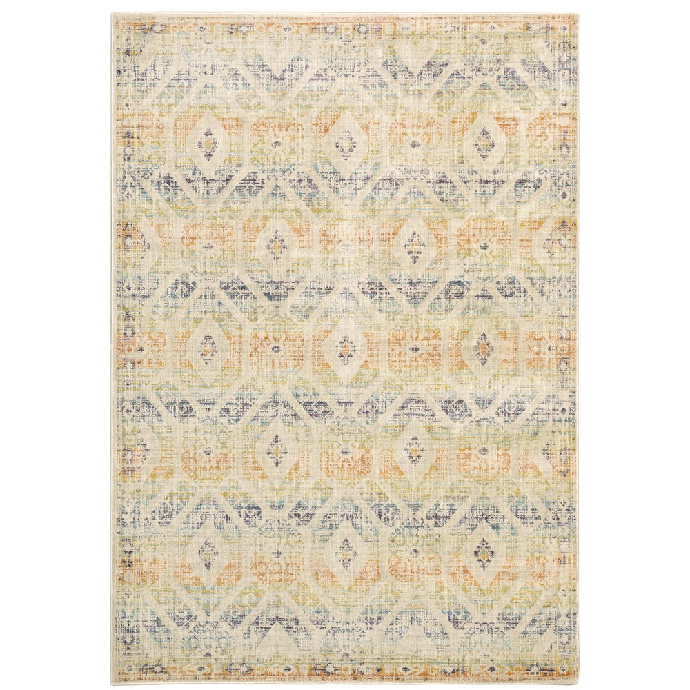 Oriental Weavers Xanadu Indoor Area Rug - Vibrant Pastel Patterns In Soft Space-dyed Polypropylene For Elegant Spaces Beige,Multi Polypropylene X561j6300390st