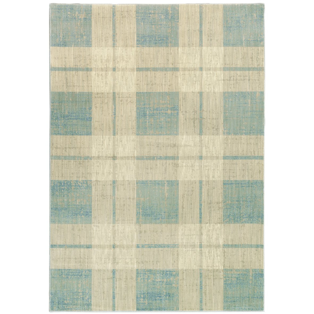Oriental Weavers Xanadu 562l6 Blue/Beige Area Rug - 9'10" X 12'10" - Soft, Stylish, And Eclectic Design For Any Space Blue,Beige Polypropylene X562l2300390st