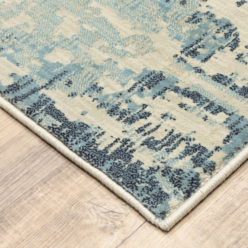 Oriental Weavers Xanadu Indoor Area Rug - Embrace Eclectic Design With Pastel Shades And Modern Patterns For Your Space Ivory,Blue Polypropylene X8020h067230st