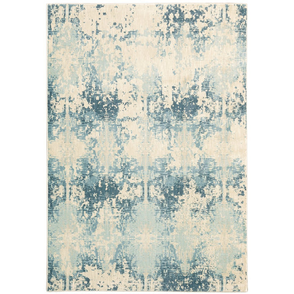 Oriental Weavers Xanadu Indoor Area Rug - Embrace Eclectic Design With Pastel Shades And Modern Patterns For Your Space Ivory,Blue Polypropylene X8020h117165st
