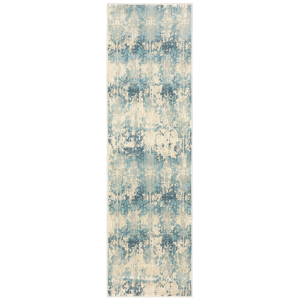 Oriental Weavers Xanadu Indoor Area Rug - Embrace Eclectic Design With Pastel Shades And Modern Patterns For Your Space Ivory,Blue Polypropylene X8020h067230st
