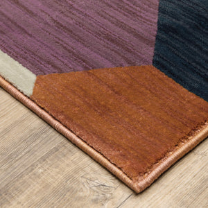 Oriental Weavers Xanadu Eclectic Geometric Polypropylene Indoor Area Rug Vibrant Pastel Tones X093W6300390ST