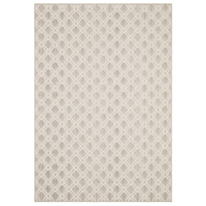 Oriental Weavers Zarina Diamond Trellis Polypropylene Indoor Outdoor Runner Rug Neutral Earthy Tones ZZAR01056230ST