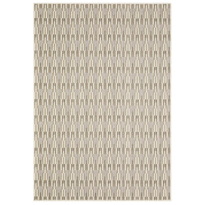 Oriental Weavers Zarina Polypropylene Flatweave Indoor Outdoor Rug Geometric Earthy Neutral Stain Resistant Patio 7'10" x 10' ZZAR03240305ST
