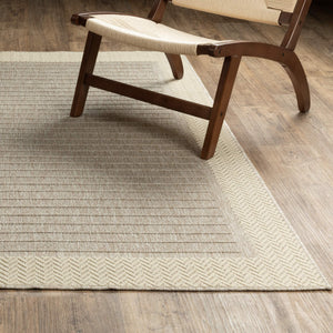 Oriental Weavers Zarina Polypropylene Flatweave Indoor Outdoor Runner Rug with Stripe Chevron Border ZZAR05056230ST