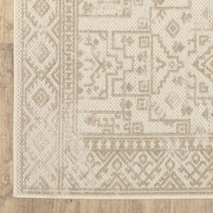 Oriental Weavers Zarina Tribal Medallion Polypropylene Indoor Outdoor Runner Rug Earthy Tones ZZAR06056230ST
