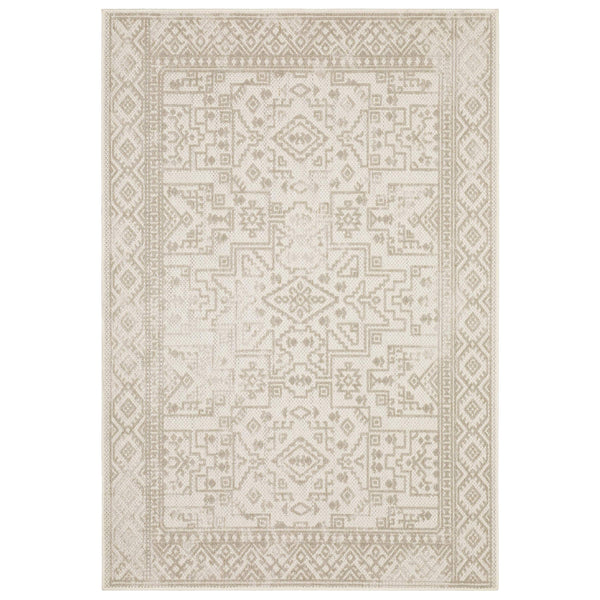 Oriental Weavers Zarina Tribal Medallion Polypropylene Indoor Outdoor Runner Rug Earthy Tones ZZAR06056230ST