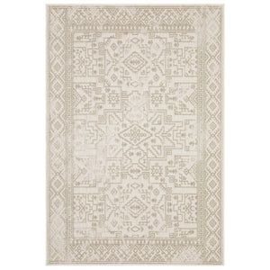 Oriental Weavers Zarina Tribal Medallion Polypropylene Flatweave Indoor Outdoor Rug Boho Chic Patio 3'3" x 5' ZZAR06100152ST