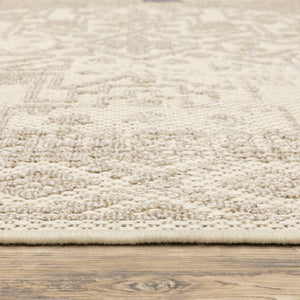Oriental Weavers Zarina Tribal Medallion Polypropylene Indoor Outdoor Runner Rug Earthy Tones ZZAR06056230ST