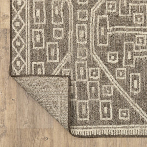 Oriental Weavers Zarina Indoor Outdoor Polypropylene Runner Rug with Global Diamond Medallion Pattern ZZAR07056230ST