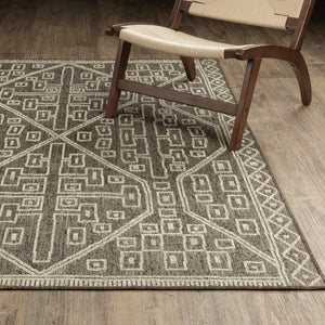 Oriental Weavers Zarina Indoor Outdoor Polypropylene Runner Rug with Global Diamond Medallion Pattern ZZAR07056230ST