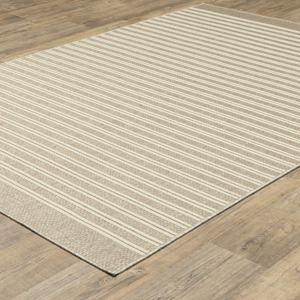 Oriental Weavers Zarina Polypropylene Flatweave Indoor Outdoor Rug with Organic Jute Look and Uv Resistance 9'10" x 12'10" ZZAR09300390ST