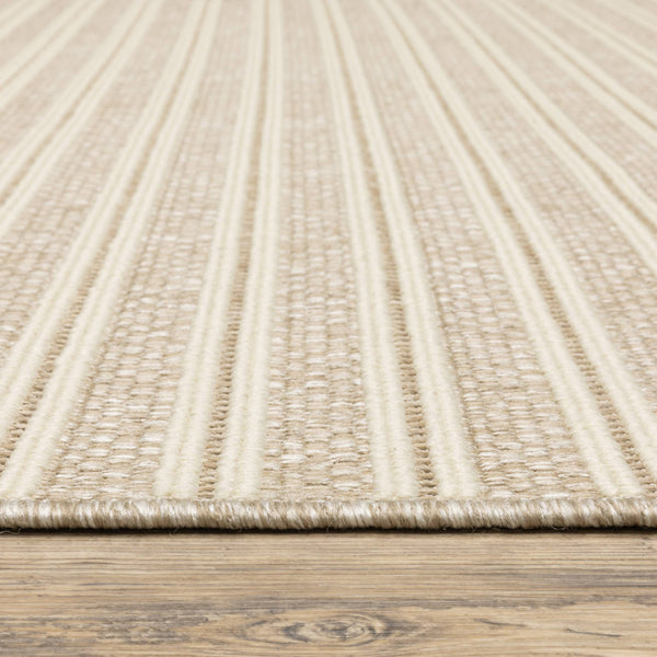 Oriental Weavers Zarina Polypropylene Flatweave Indoor Outdoor Rug with Organic Jute Look and Uv Resistance 9'10" x 12'10" ZZAR09300390ST