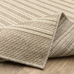 Oriental Weavers Zarina Polypropylene Flatweave Indoor Outdoor Rug with Organic Jute Look and Uv Resistance 9'10" x 12'10" ZZAR09300390ST