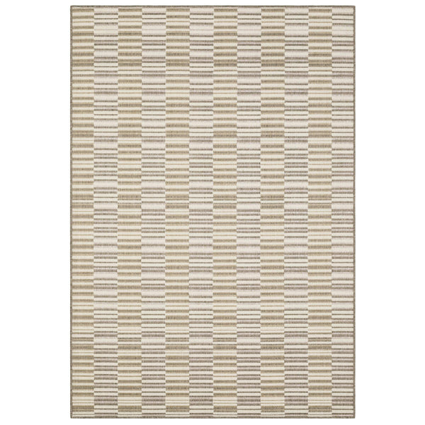 Oriental Weavers Zarina Polypropylene Flatweave Indoor Outdoor Runner Rug Earthy Neutral Tones ZZAR10056230ST