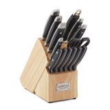 Hampton 15-Piece Continental Cutlery Set, Ergonomic Design, Forged with Block