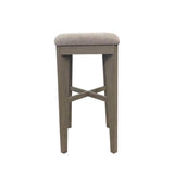 Pure Modern Dining Backless Barstool