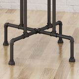 Christopher Knight Home® - Noble House - Westleigh Industrial Faux Wood Bar Table, Dark Brown