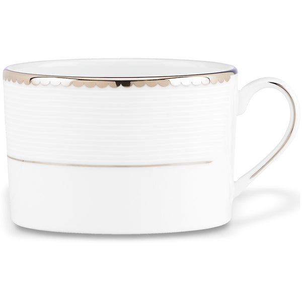 Lenox Kate Spade Sugar Pointe Cup White, WHITE BONE CHINA 847387