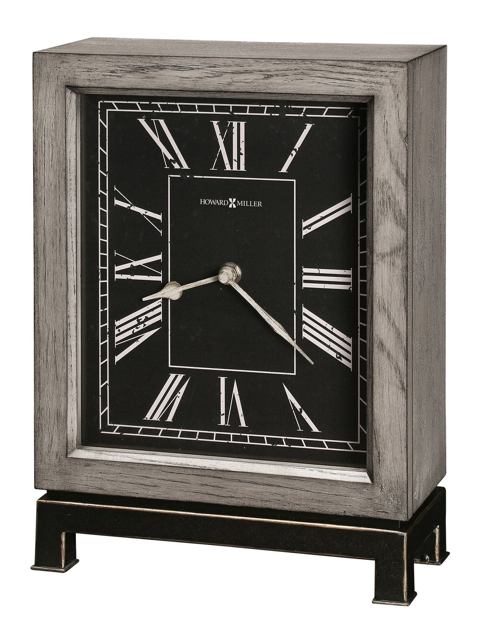 Hekman Furniture 635189 Merrick Mantel Clock - Elegant Gray Finish, Quartz Movement, Durable Design For Your Home Decor  Merrick Mantel Clock 635189