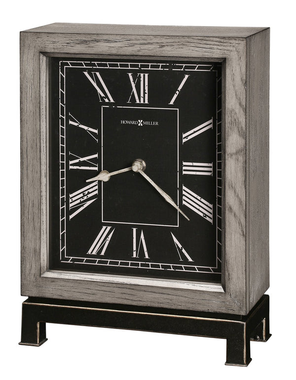 Hekman Furniture 635189 Merrick Mantel Clock - Elegant Gray Finish, Quartz Movement, Durable Design For Your Home Decor  Merrick Mantel Clock 635189
