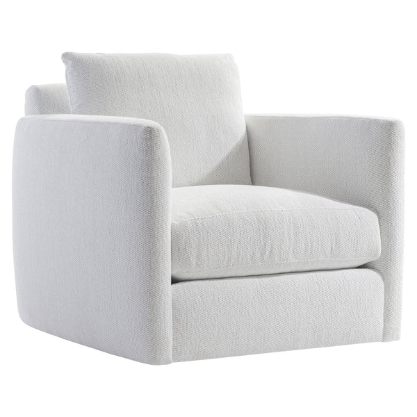 Bernhardt Bernhardt Rory Swivel Chair — Made-To-Order Plush Feather-Down Cushion, 360° Rotation, Tailored Finish P7852SA