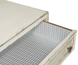 Hooker Furniture Sanctuary Anastasie Dresser Blanc Finish With Jewelry Hardware, Cedar & Felt‑Lined Drawers, 9‑Drawer Elegance 5865-90203-02