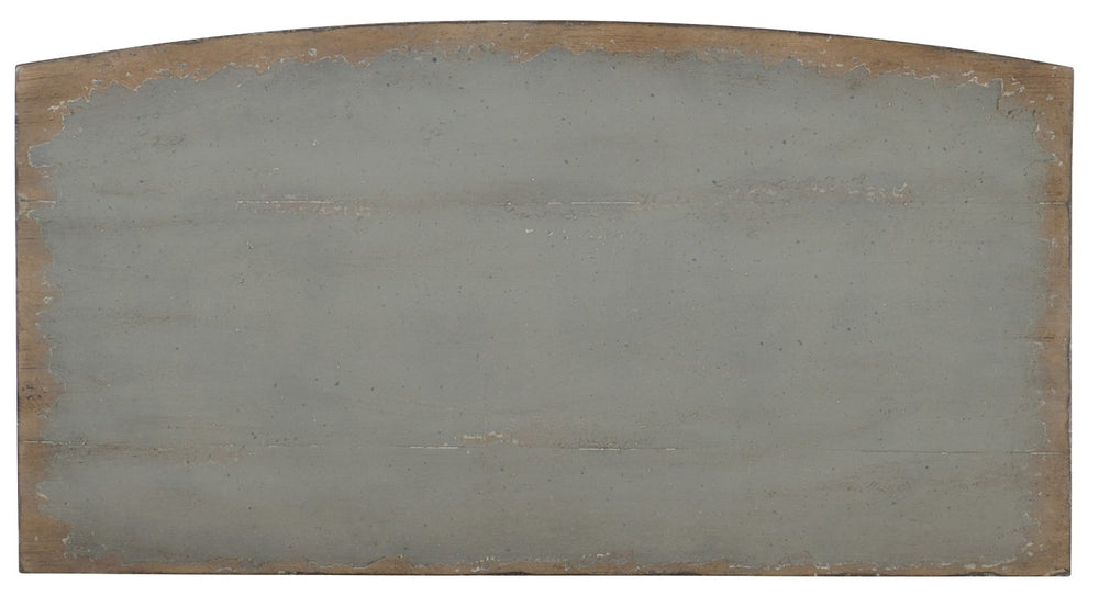 Hooker Furniture Ciao Two-Drawer Nightstand In Time Worn Gray — European Farmhouse With Cedar Lined Drawer & Usb Power 5805-90016-95