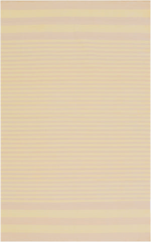 Surya Oxford Oxf-3002 2'6" X 8' Handmade Cotton Rug - Durable, Modern Design For Timeless Home Decor Charm Yellow Cotton Oxf3006-23