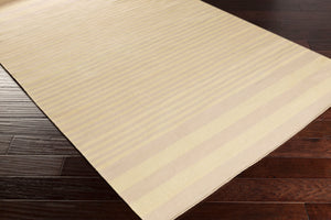 Surya Oxford Oxf-3002 2'6" X 8' Handmade Cotton Rug - Durable, Modern Design For Timeless Home Decor Charm Yellow Cotton Oxf3006-23