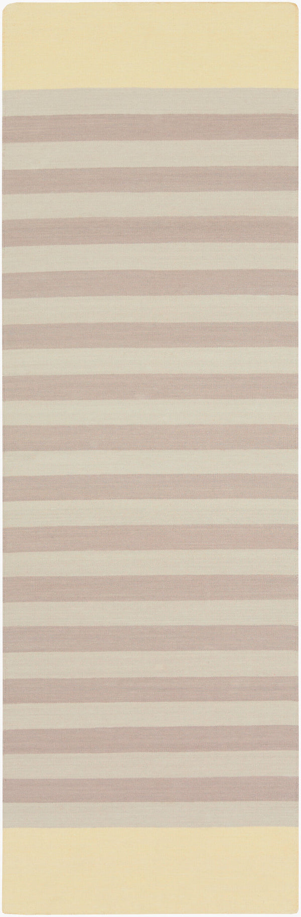 Surya Oxford Oxf-3002 2'6" X 8' Handmade Cotton Rug - Durable, Modern Design For Timeless Home Decor Charm Gray Cotton Oxf3010-268