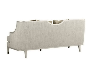 A.R.T. Furniture Harper Modern Sofa - Stylish New Traditional Design With Elegant Curved Arms And Plush Cushions Gray, Silver Wood,Foam,Down,Fabric,Metal 161501-7127aa