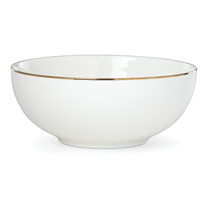 Lenox Trianna White Medium Serving Bowl White, WHITE PORCELAIN 884657