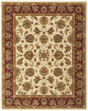 Feizy Rugs Wagner Hand Tufted Wool Oriental Rug - Durable, Stain-resistant Design Perfect For High-traffic Areas Tan,Gold,Red Wool Wgr8944fivyredf00