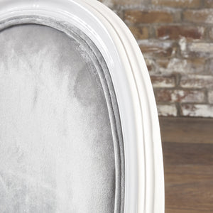 English Elm Christopher Knight Home® - Kd Dining Chair Set Of 2 - Elegant Upholstered Velvet With Iconic Round Backrest, Fluted Legs 60352.00NVLTHGRY