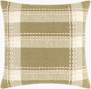 Surya Ouyen Handcrafted Cotton Accent Pillow Bohemian Global Textile Sofa Bed Decor OYN001-1818P