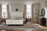 Bella Donna California King Upholstered Bed Beige  Hooker Furniture