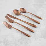 Lenox Cambridge Radin Copper Satin 20-Piece Flatware Set NO COLOR METAL 507820CPG12DS