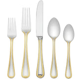 Lenox Vintage Jewel Gold 5-Piece Place Setting Metallic, STAINLESS METAL 6056188