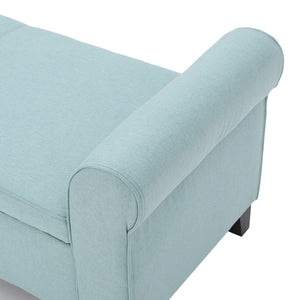 English Elm Hayes Upholstered Storage Bench with Rolled Arms for Entryway Bedroom or Living Room 57735.00LBL