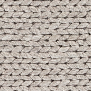 Surya Ozark 2' X 3' Handmade Area Rug - Elegant Low Pile Design, Viscose & Wool Blend, Easy Care, Durable Medium Gray Viscose,Wool Ozk2300-23