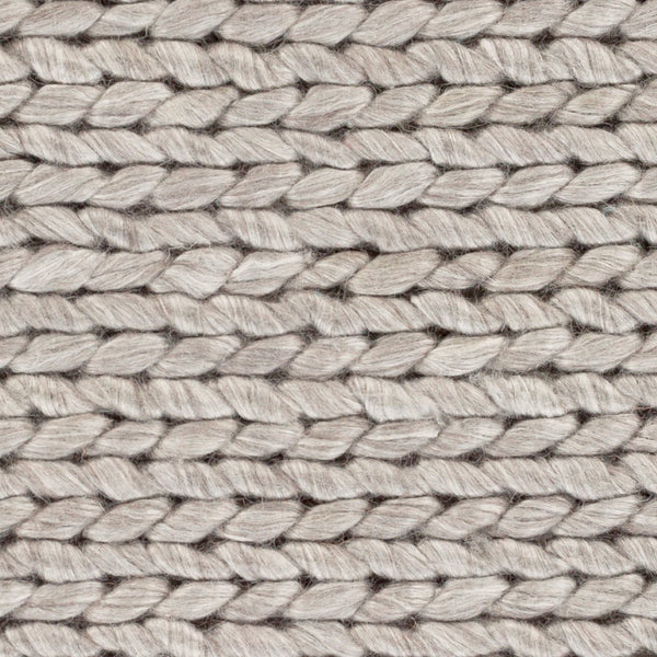 Surya Ozark 2' X 3' Handmade Area Rug - Elegant Low Pile Design, Viscose & Wool Blend, Easy Care, Durable Medium Gray Viscose,Wool Ozk2300-23