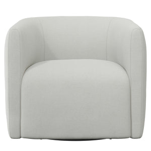 Bernhardt Aline Fabric Swivel Chair 5558-000 White B6923S_5558-000 Bernhardt