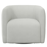 Bernhardt Aline Fabric Swivel Chair 5558-000 White B6923S_5558-000 Bernhardt