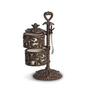 Acanthus Cast Aluminum Spice Cellar EAW91797 Park Hill