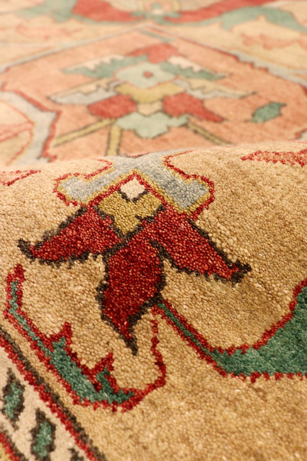 Pasargad Home Serapi Collection Hand-knotted Rustic Wool Area Rug For Timeless Interior Elegance   P-2 8x10